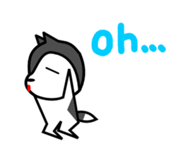 karuyuru Husky sticker #13654098