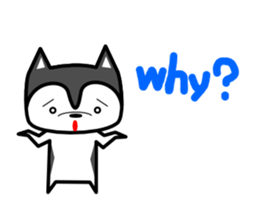 karuyuru Husky sticker #13654106