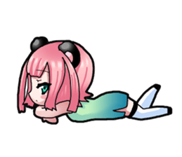 Bamboo friends2 sticker #13654887