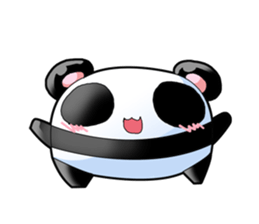 Bamboo friends2 sticker #13654891