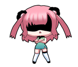 Bamboo friends2 sticker #13654918