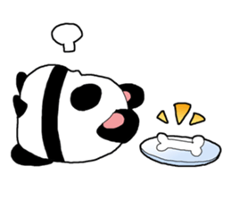 Bamboo friends2 sticker #13654919