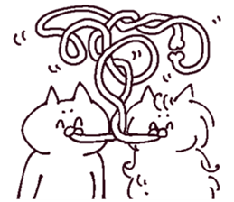 Conversation of lovers sticker #13655109