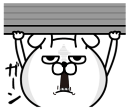 Rabbit that flatter seniors sticker #13655167