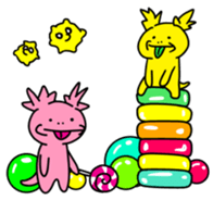 animal and monster sticker sticker #13655205