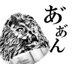 Skull mascot of the photo sticker sticker #13655890