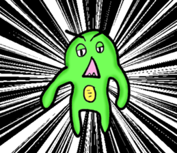 The flashy monster sticker #13656310