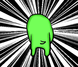 The flashy monster sticker #13656316