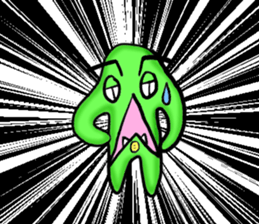 The flashy monster sticker #13656317