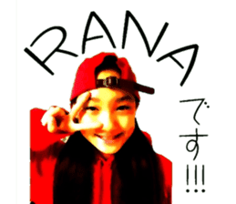 RANA STICKER sticker #13657030