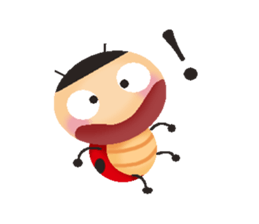 Small ladybug sticker #13657710