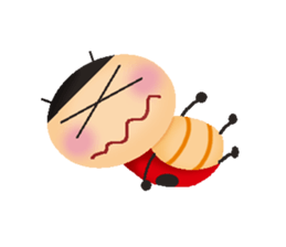 Small ladybug sticker #13657714