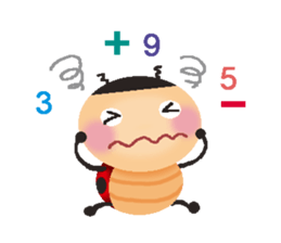 Small ladybug sticker #13657717