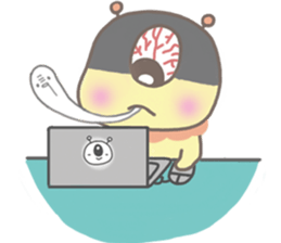 Warm Worm 2 sticker #13657799