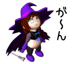 Apprentice witch Sophia sticker #13658106