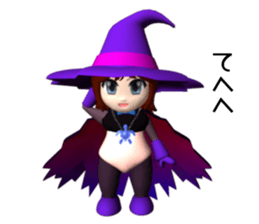 Apprentice witch Sophia sticker #13658108