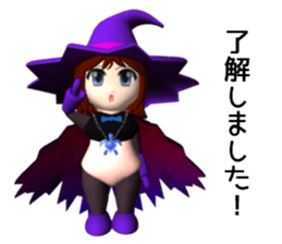 Apprentice witch Sophia sticker #13658129