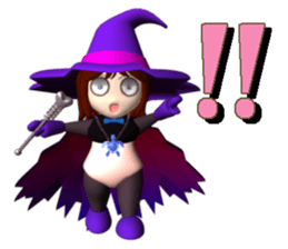 Apprentice witch Sophia sticker #13658139