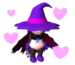 Apprentice witch Sophia sticker #13658140