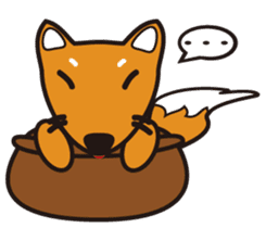 Small fox debut sticker #13658312