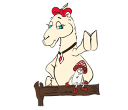 Camelia and Camelian cute stickers sticker #13658340