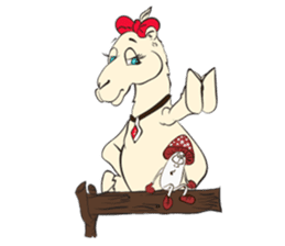 Camelia and Camelian cute stickers sticker #13658340
