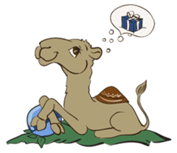 Camelia and Camelian cute stickers sticker #13658342