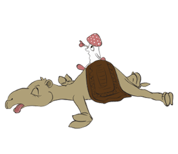 Camelia and Camelian cute stickers sticker #13658344