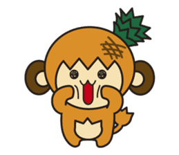 Fruit Monkey Ver3 sticker #13658465