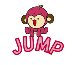 Fruit Monkey Ver3 sticker #13658474