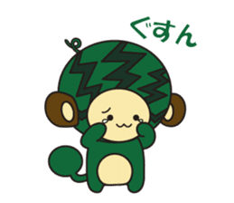Fruit Monkey Ver3 sticker #13658483