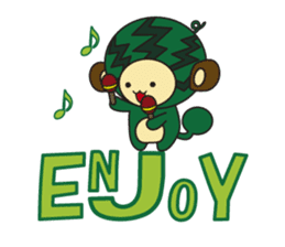 Fruit Monkey Ver3 sticker #13658487