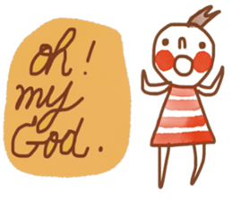 Water and Earth - New year sticker #13658563