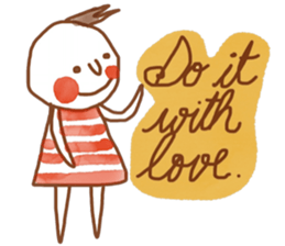 Water and Earth - New year sticker #13658565