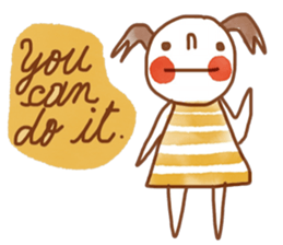 Water and Earth - New year sticker #13658572