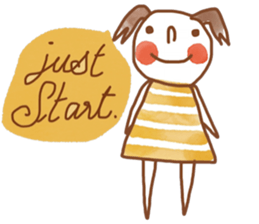 Water and Earth - New year sticker #13658576