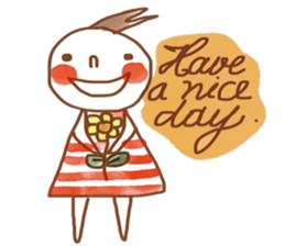 Water and Earth - New year sticker #13658583