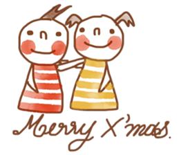 Water and Earth - New year sticker #13658589