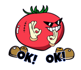 Mafia tomato sticker #13658876