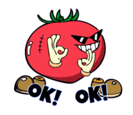 Mafia tomato sticker #13658876