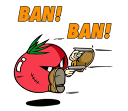 Mafia tomato sticker #13658898