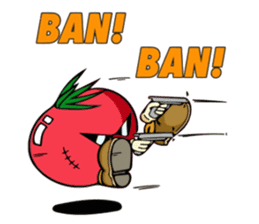 Mafia tomato sticker #13658898