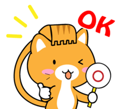 Heavy Equipment Cat sticker #13658984