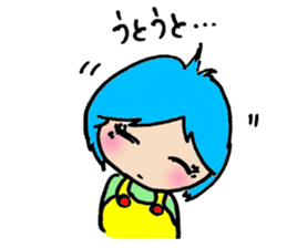 Cute wife of shortcut sticker #13659115