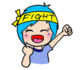 Cute wife of shortcut sticker #13659124