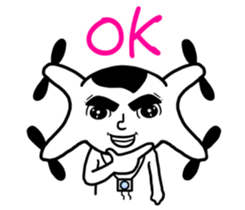 A white and control 2 sticker #13659288