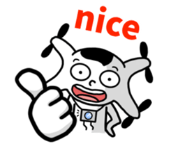 A white and control 2 sticker #13659290