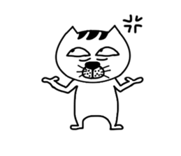 A cat from Saturn 2 sticker #13659511