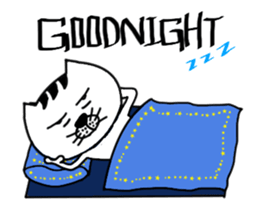 A cat from Saturn 2 sticker #13659514