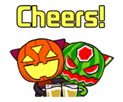 Three eyes of the cat sticker #13659702